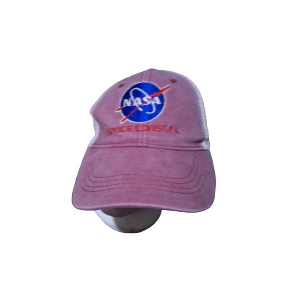 VINTAGE Beachwave NASA Space Coast, FL Hat Cap Snap Back Adjustable Mesh Back - Picture 2 of 7